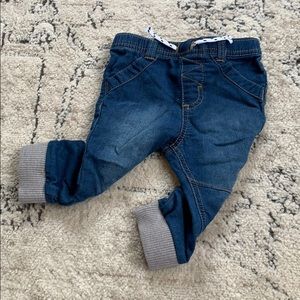 Cat&Jack baby jeans with cuffs